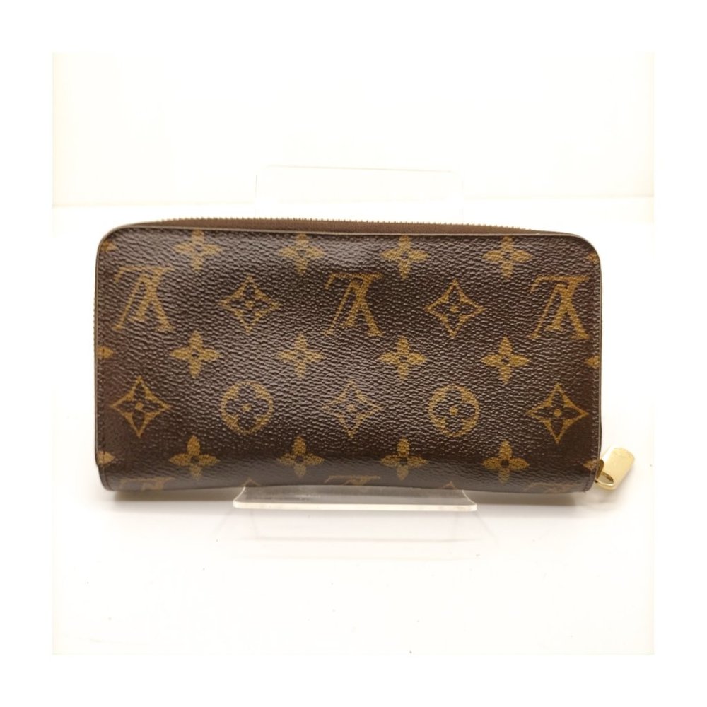 100% Authentic Louis Vuitton Zippy Wallet Browns Monogram - Picture 2 of 10